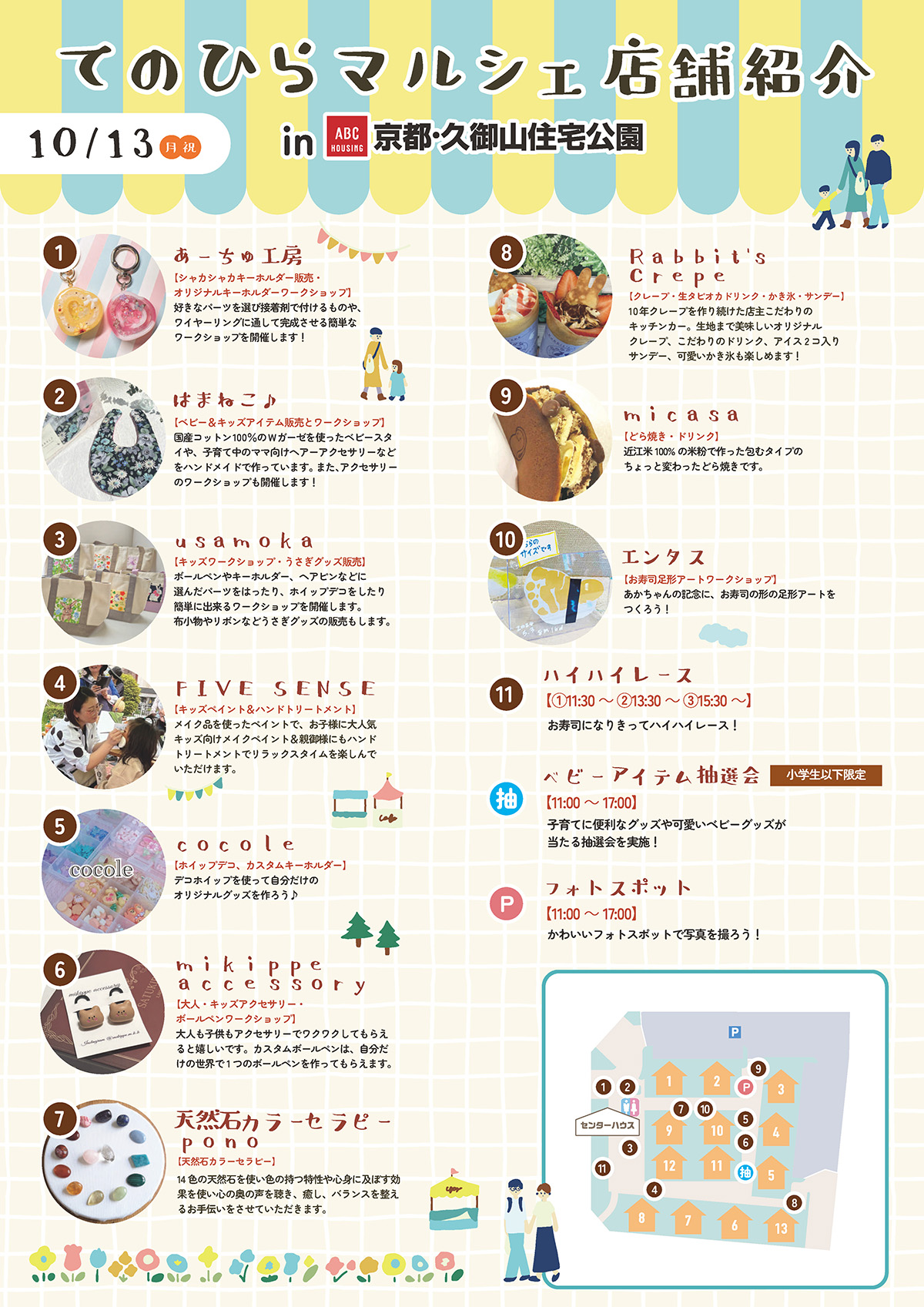 てのひらマルシェ店舗紹介