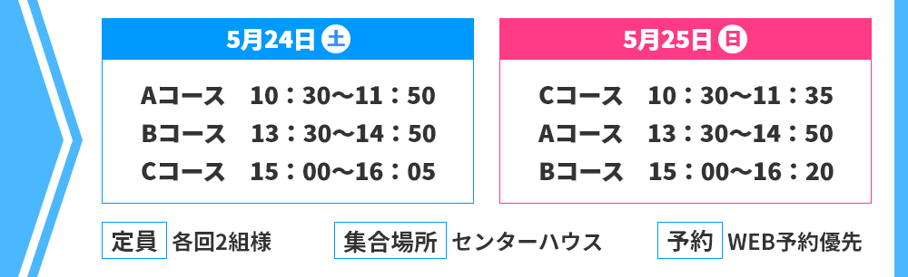 ツアー日程