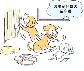 お出かけ時の留守番