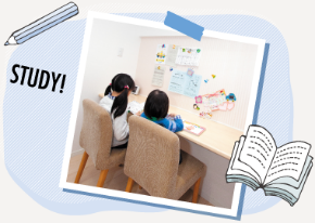 写真：スタディコーナー